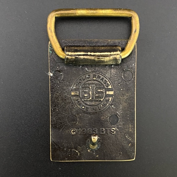 Vintage Falk Belt Buckle 2” Small - Picture 4 of 5